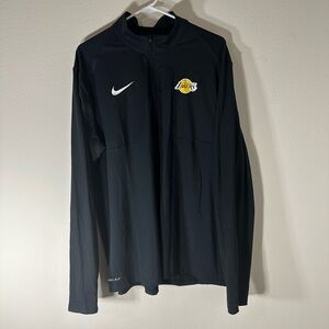 Los Angeles Lakers NBA Nike 1/4 zip pullover (XL)